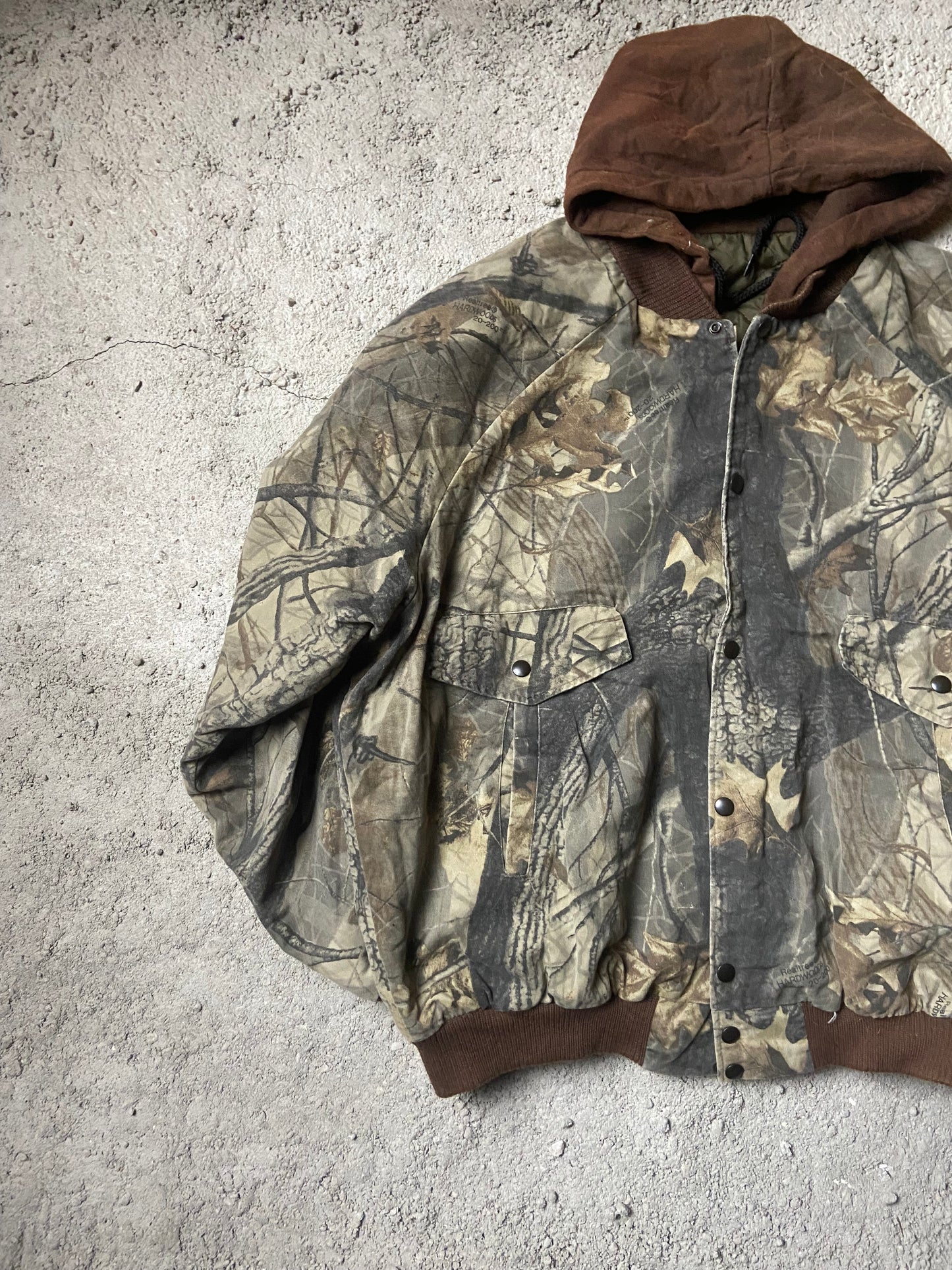 Vintage Realtree double Zip Jacke/ M