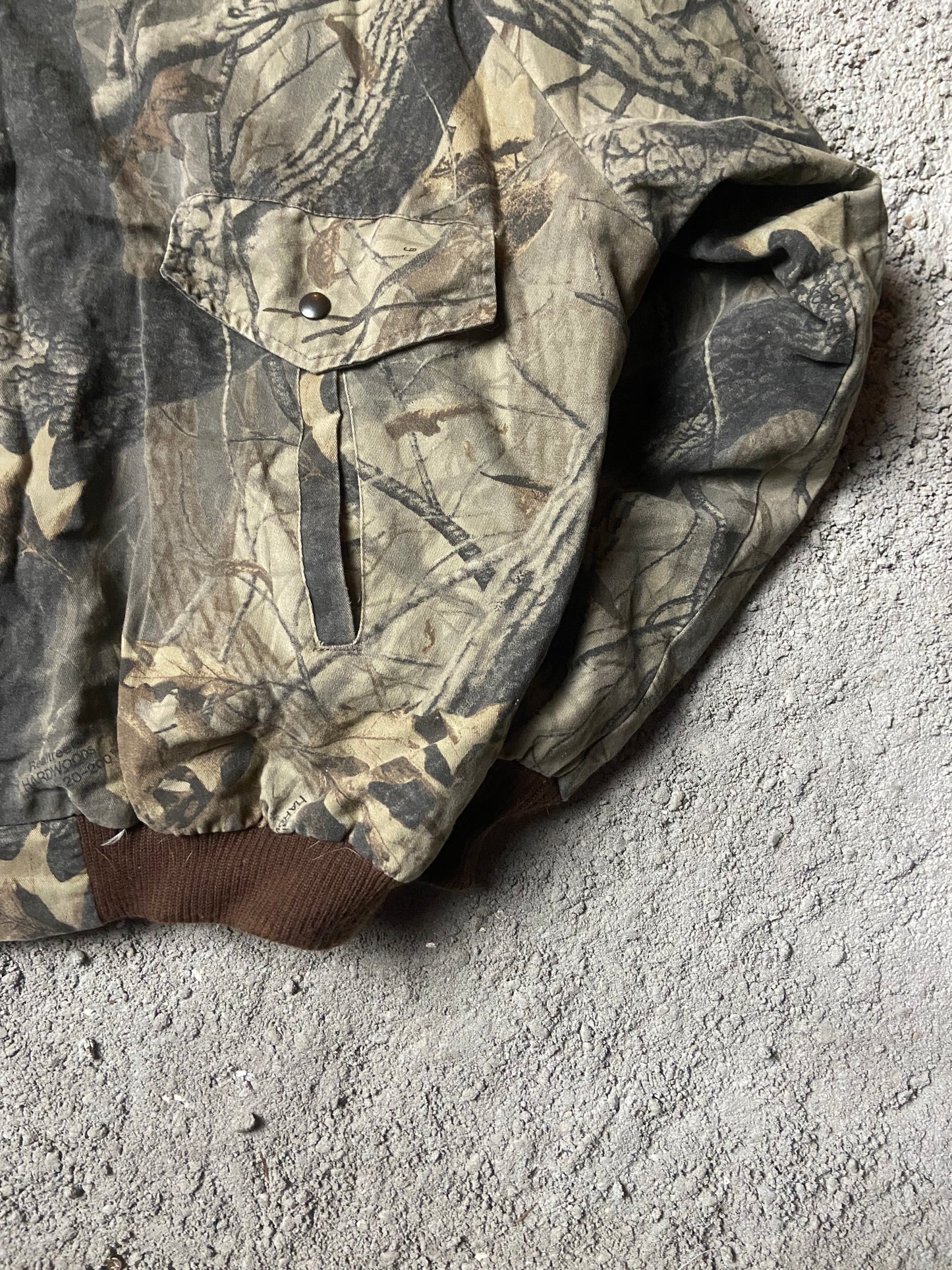 Vintage Realtree double Zip Jacke/ M