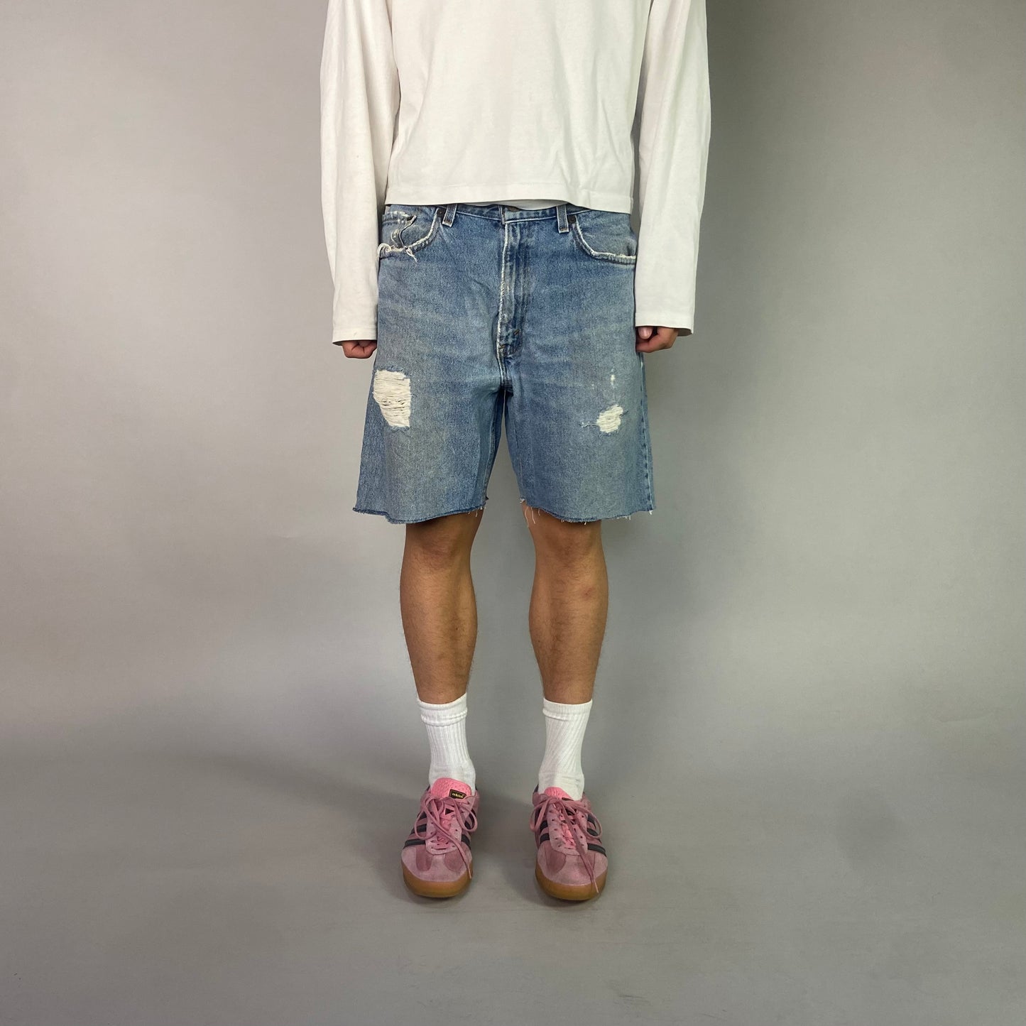 Vintage Washed Cut of Jorts/ 34 (M)