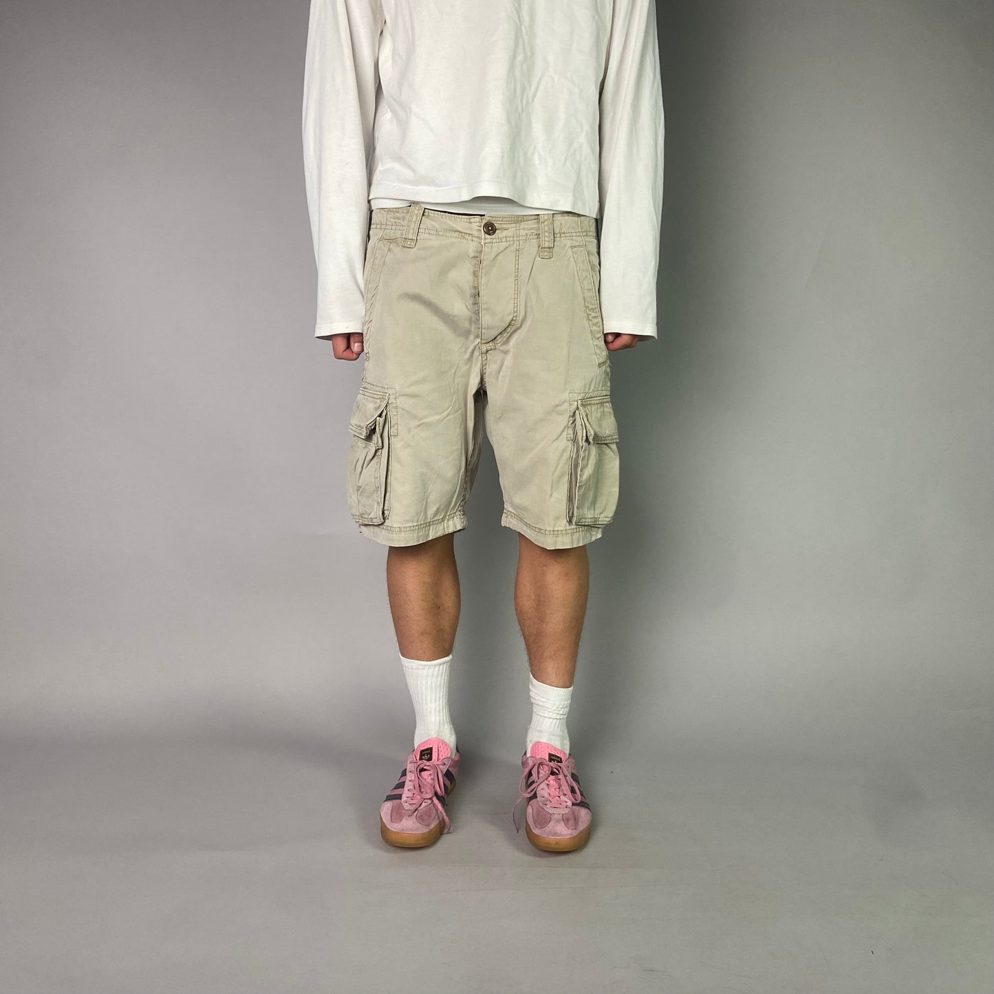Vintage Washed Cargo Shorts/ 32 (M)