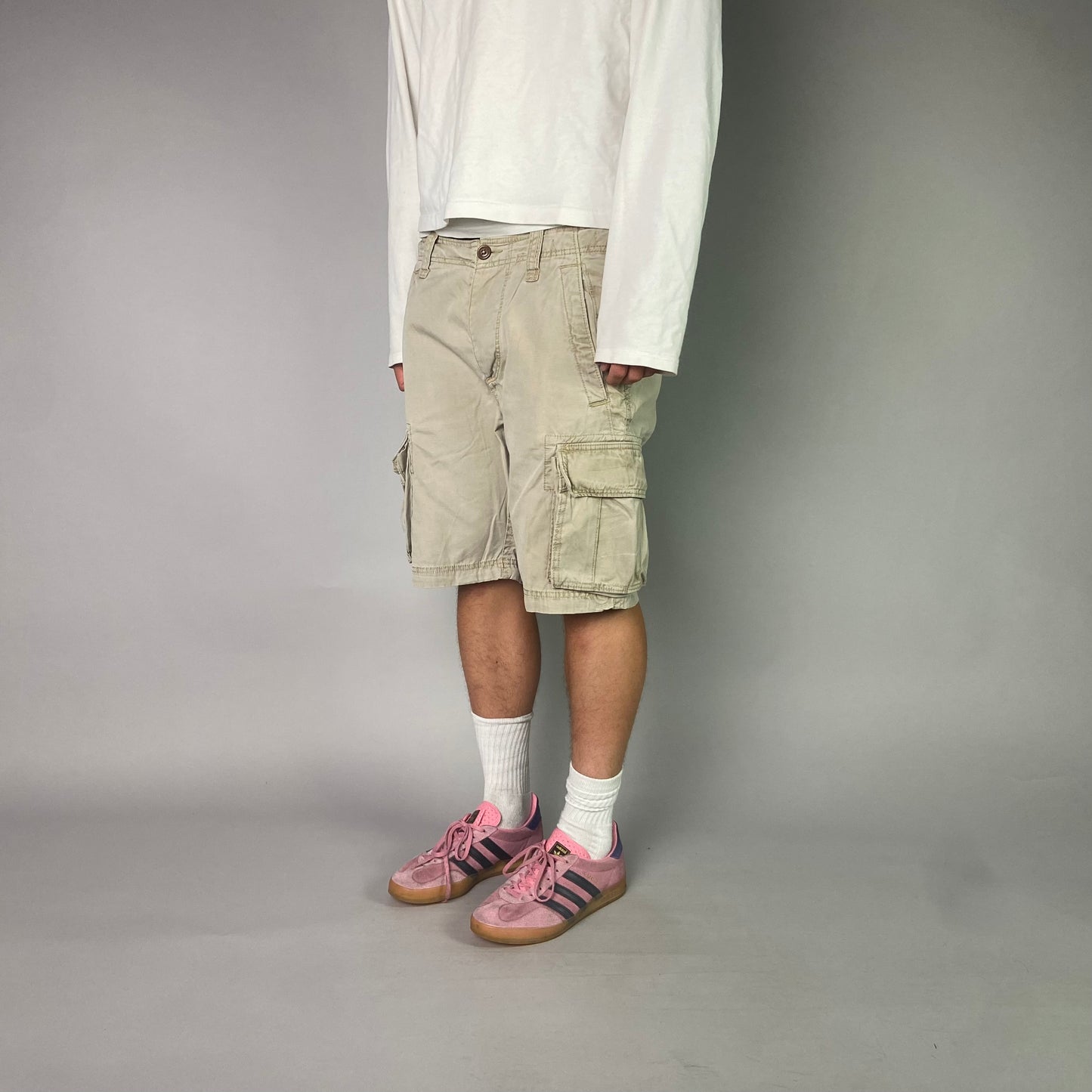 Vintage Washed Cargo Shorts/ 32 (M)
