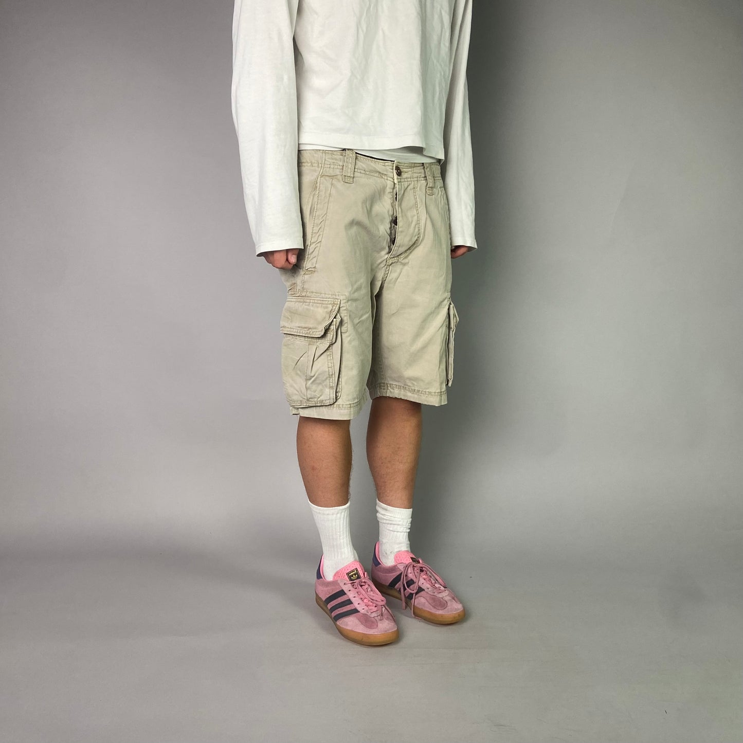 Vintage Washed Cargo Shorts/ 32 (M)
