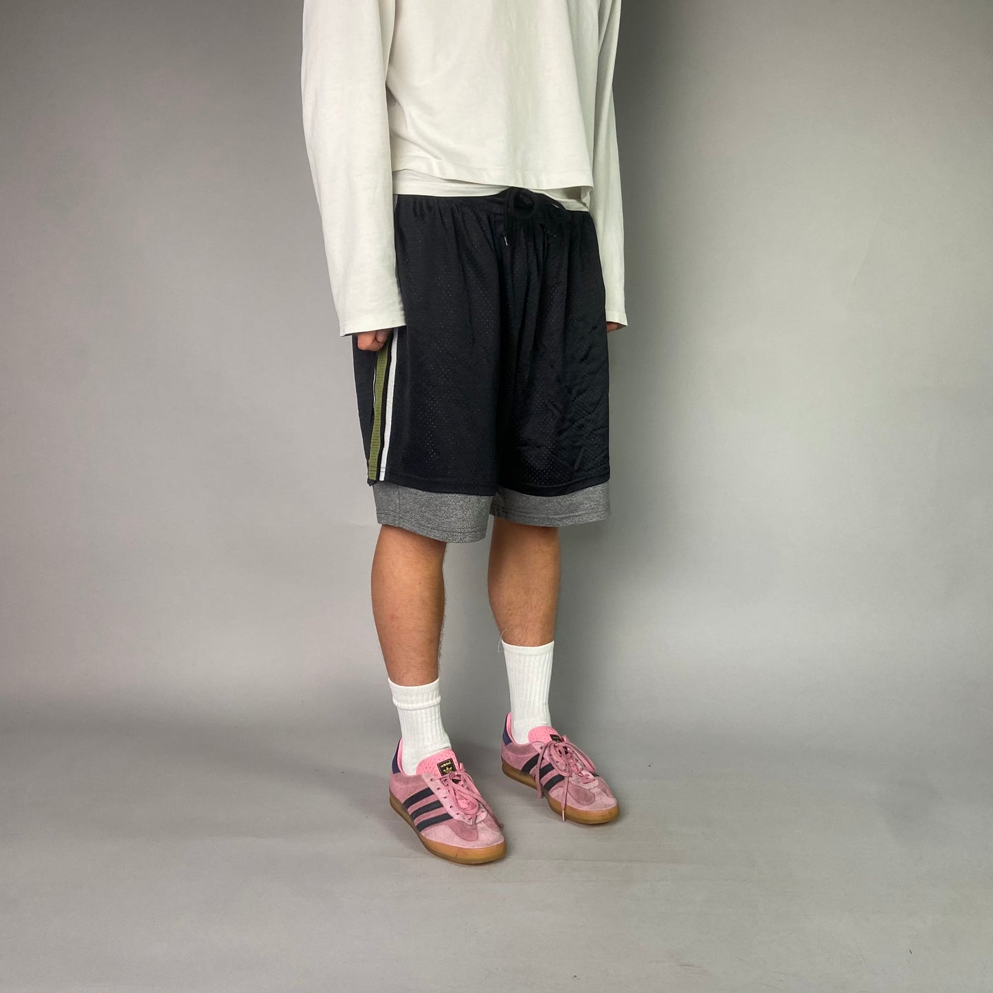 Vintage Nike Mesh Basketball Shorts/ L