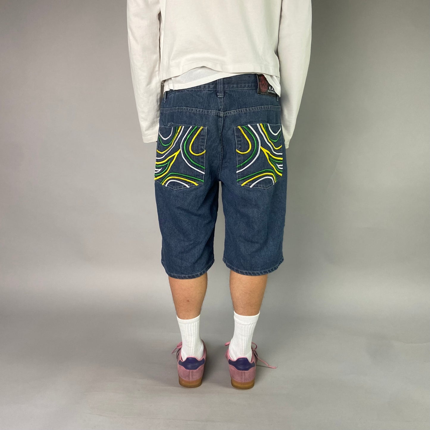 Vintage K.A.D Hip Hop Jorts/ 34 (M)