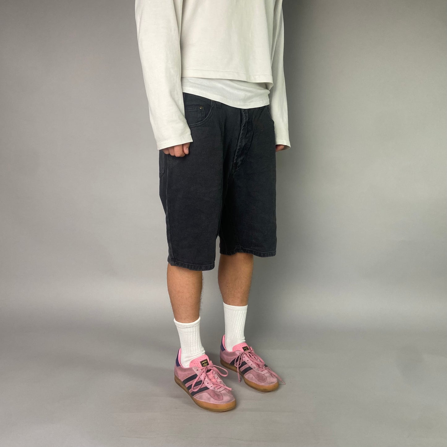 Vintage Route 66 Jorts/ 38 (L)