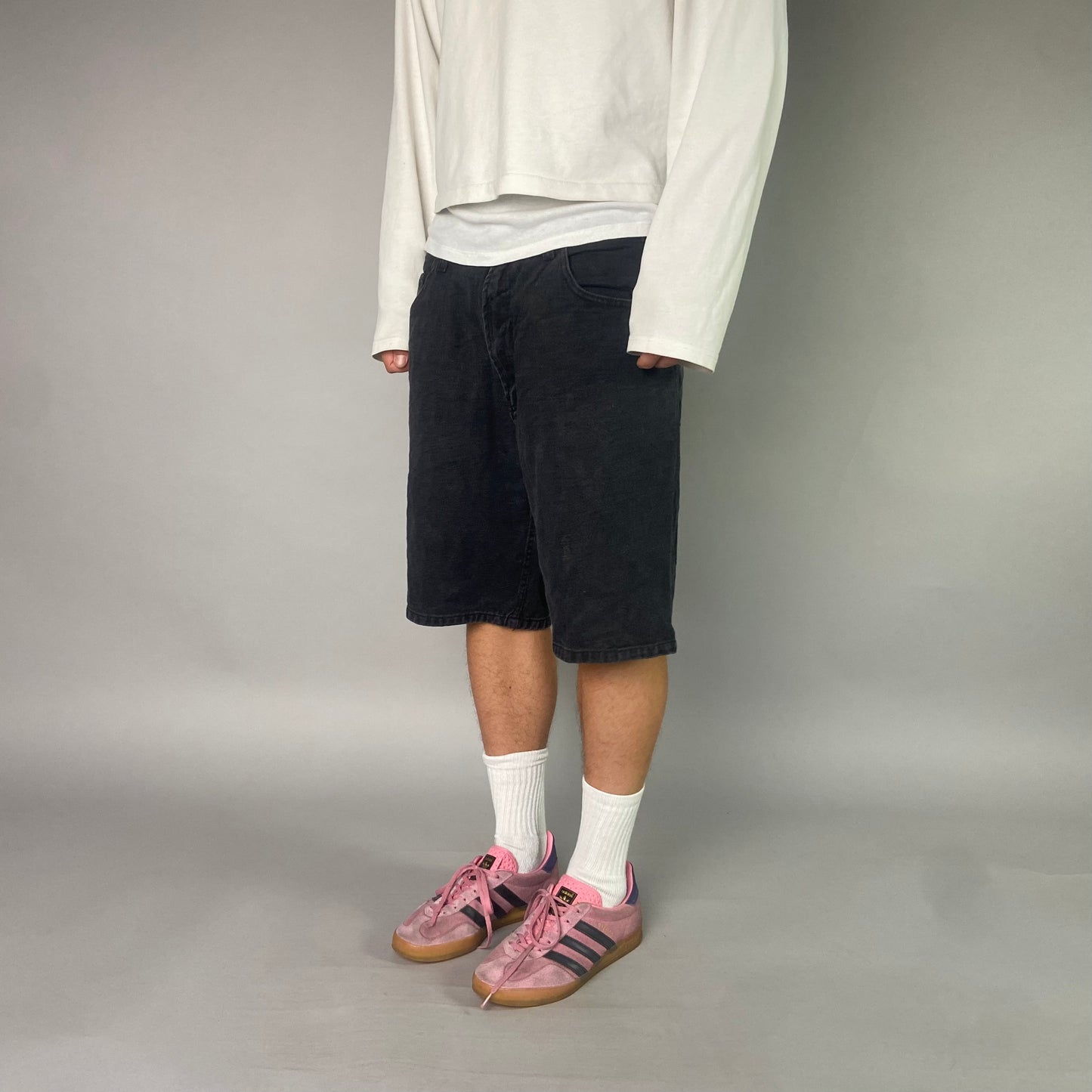 Vintage Route 66 Jorts/ 38 (L)