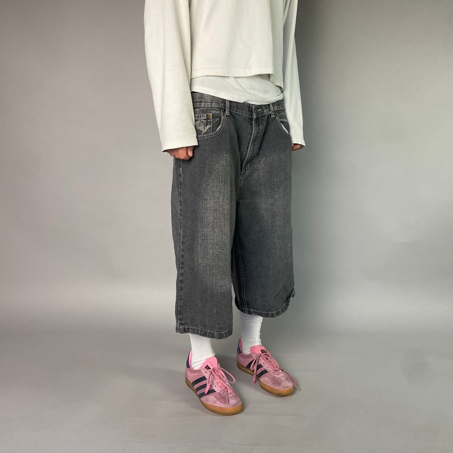 Vintage Backprinted Hip Hop Pants/ 38 (L)