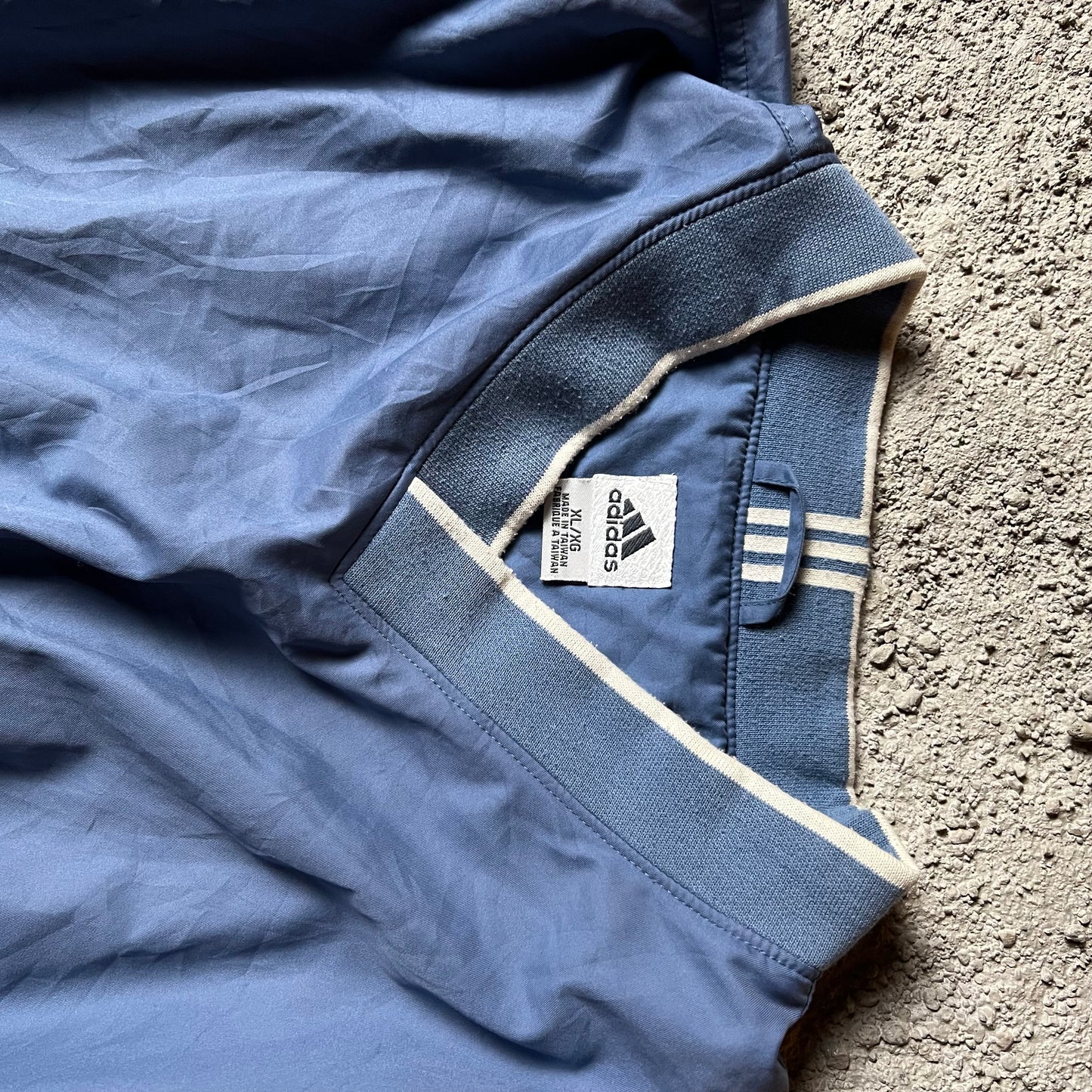 Vintage Adidas Windbreaker babyblau/ XL