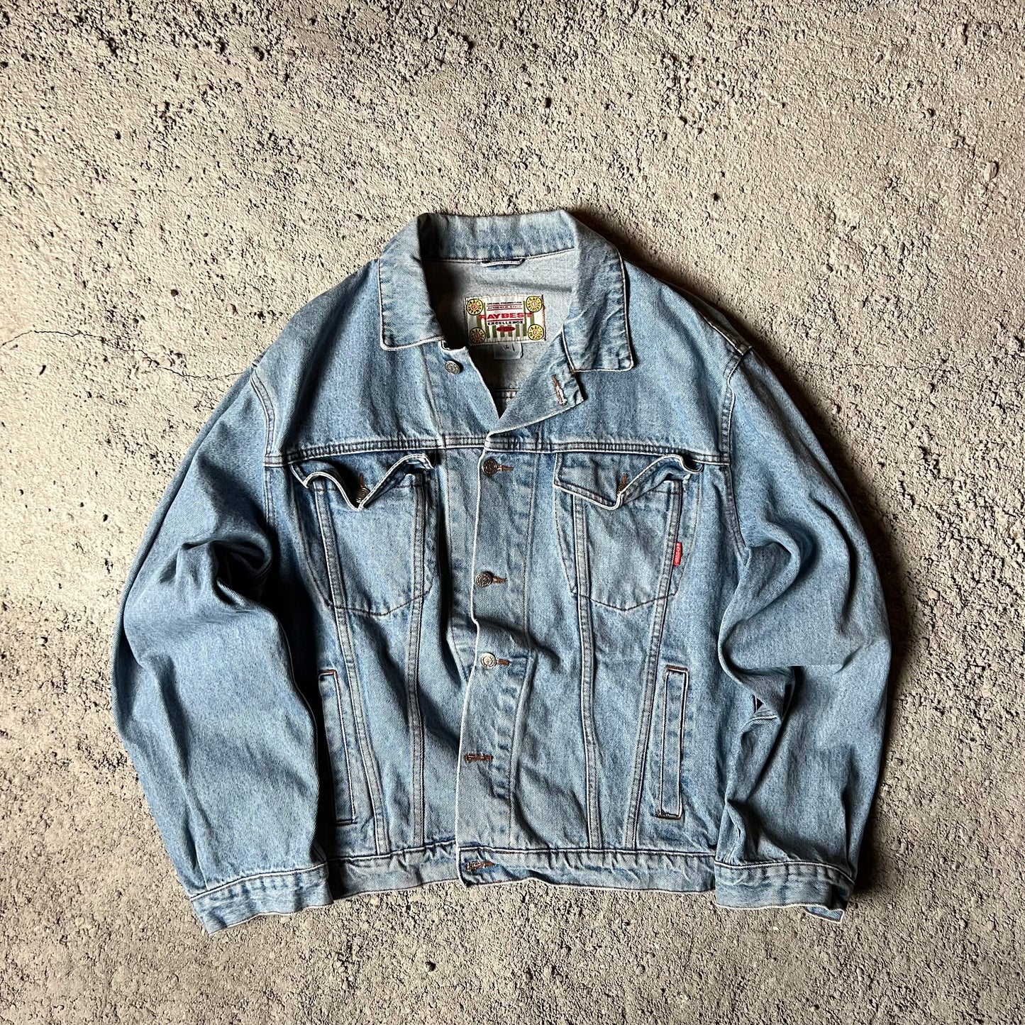 Vintage Cropped Jeansjacke/ M