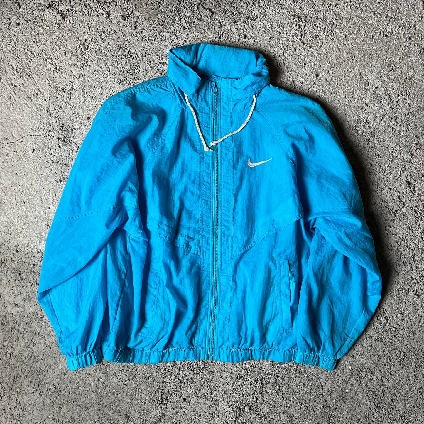 Vintage Nike Trackjacke babyblau/ M