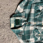 Vintage Flanellhemd türkies/ L