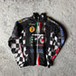 Vintage Racer Jacke schwarz/ M