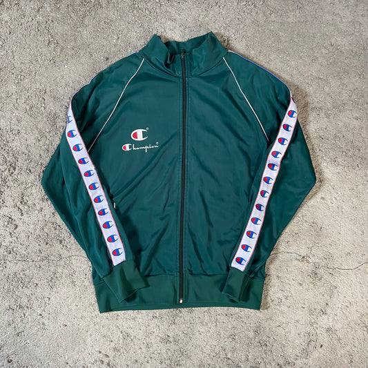 Vintage Champion Trackjacket grün/ L