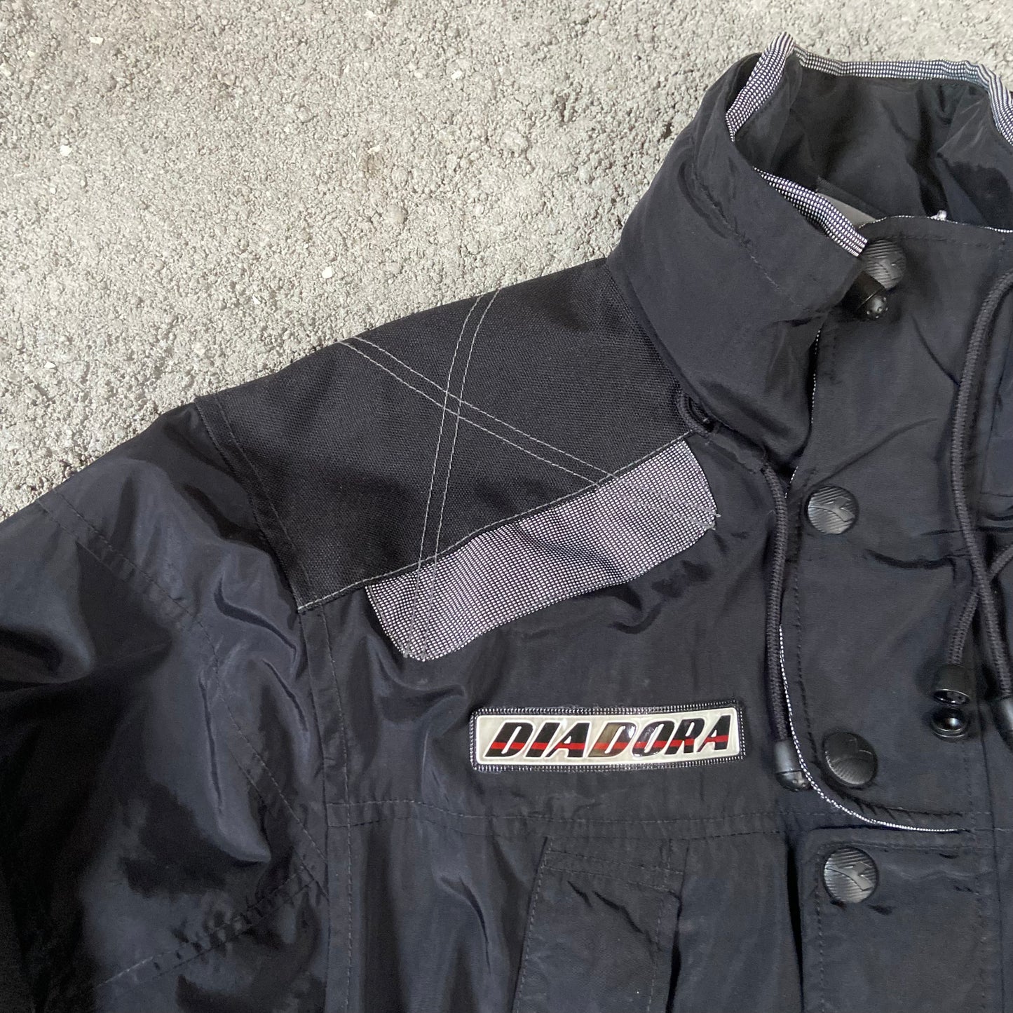 Vintage Cropped Racing Jacket/ M