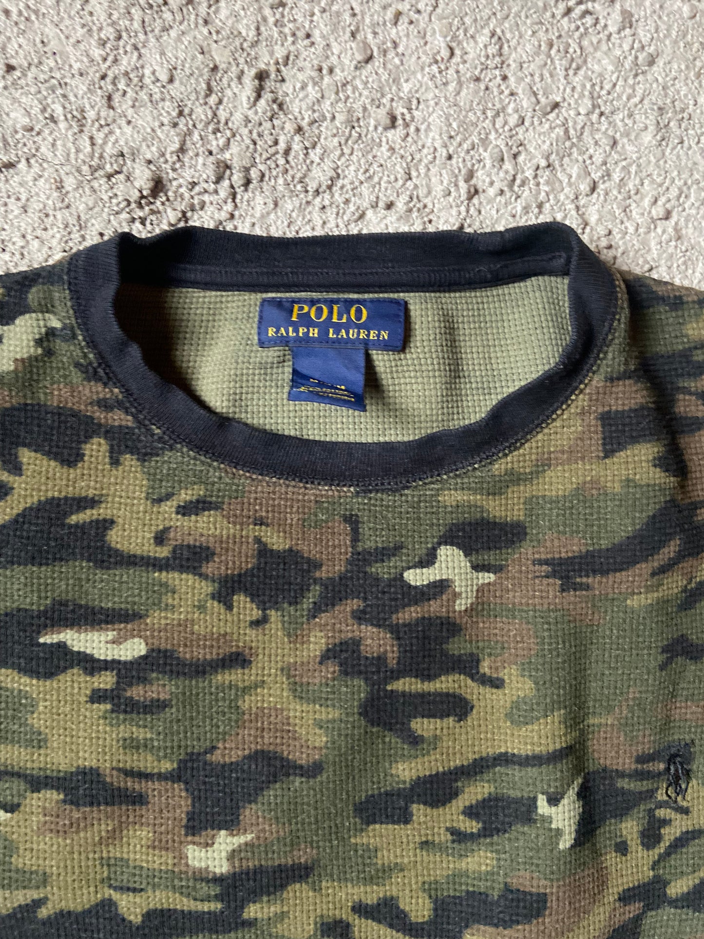 Polo Ralph Lauren Camo Longsleeve/ M