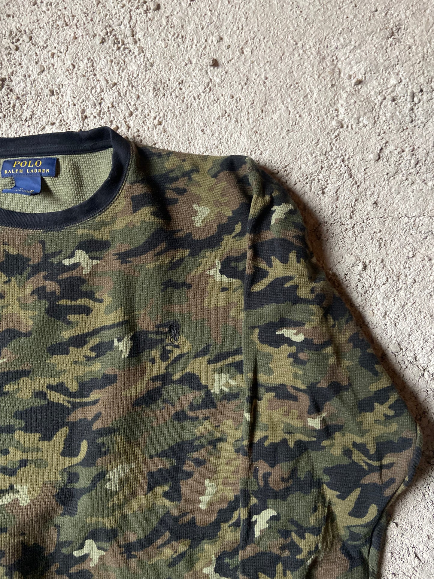 Polo Ralph Lauren Camo Longsleeve/ M