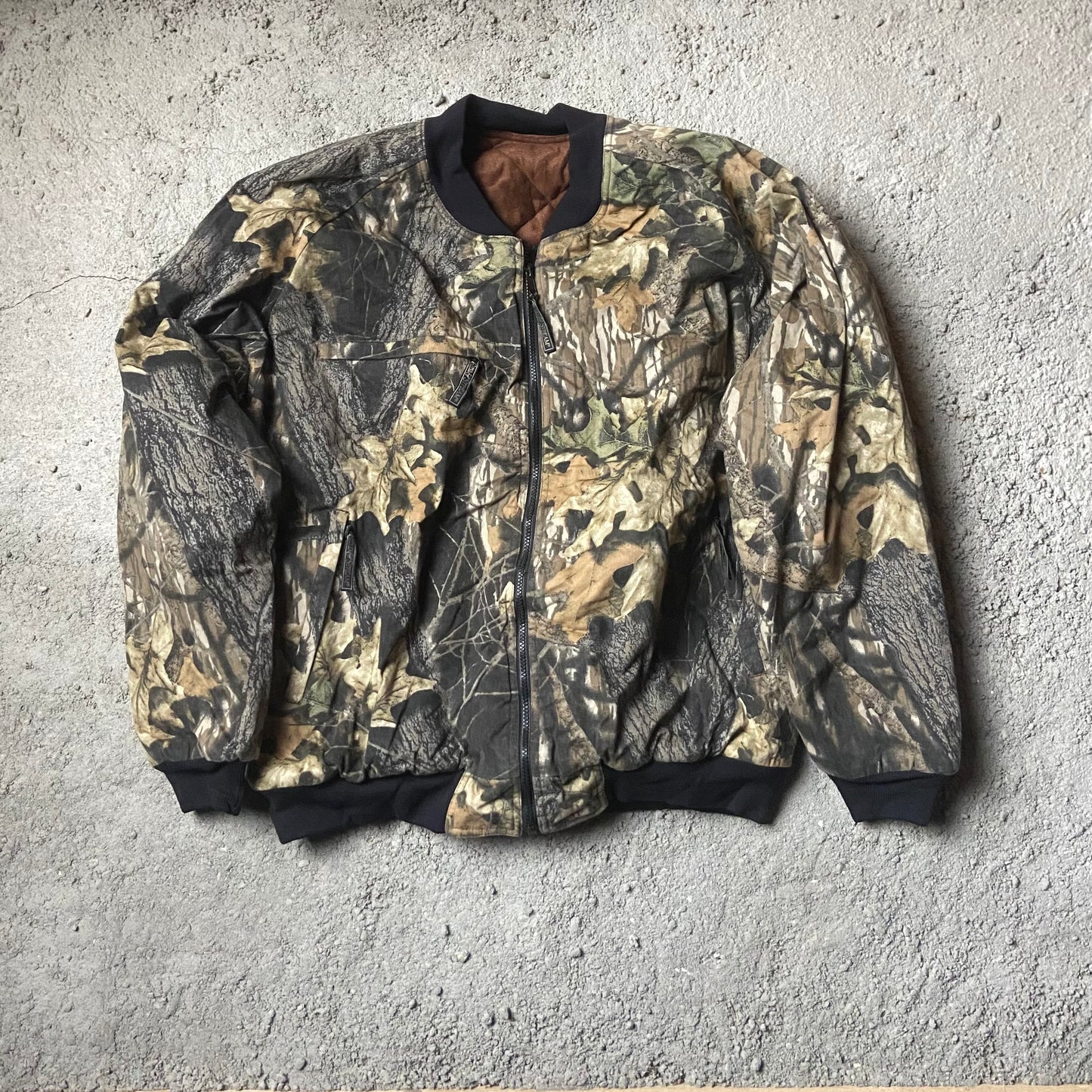 Vintage Realtree Bomber Jacke/ XL