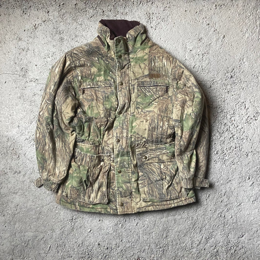 Vintage Army Realtree Trenchcoat/ M