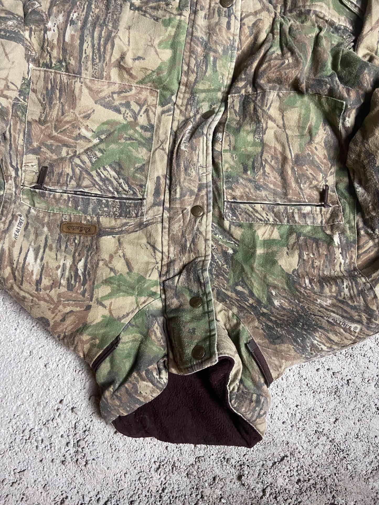 Vintage Army Realtree Trenchcoat/ M