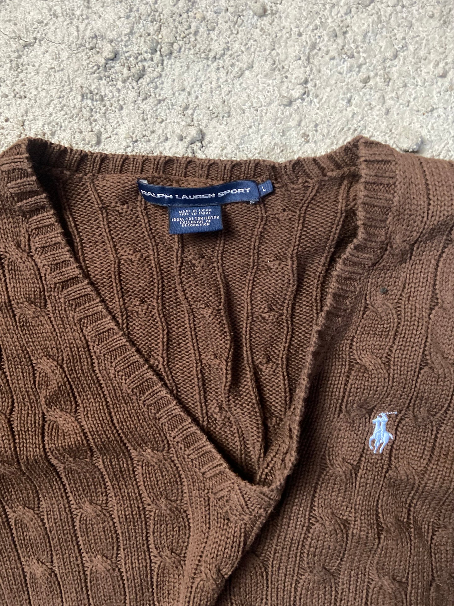 Vintage Polo Ralph Lauren Knit Sweater/ M