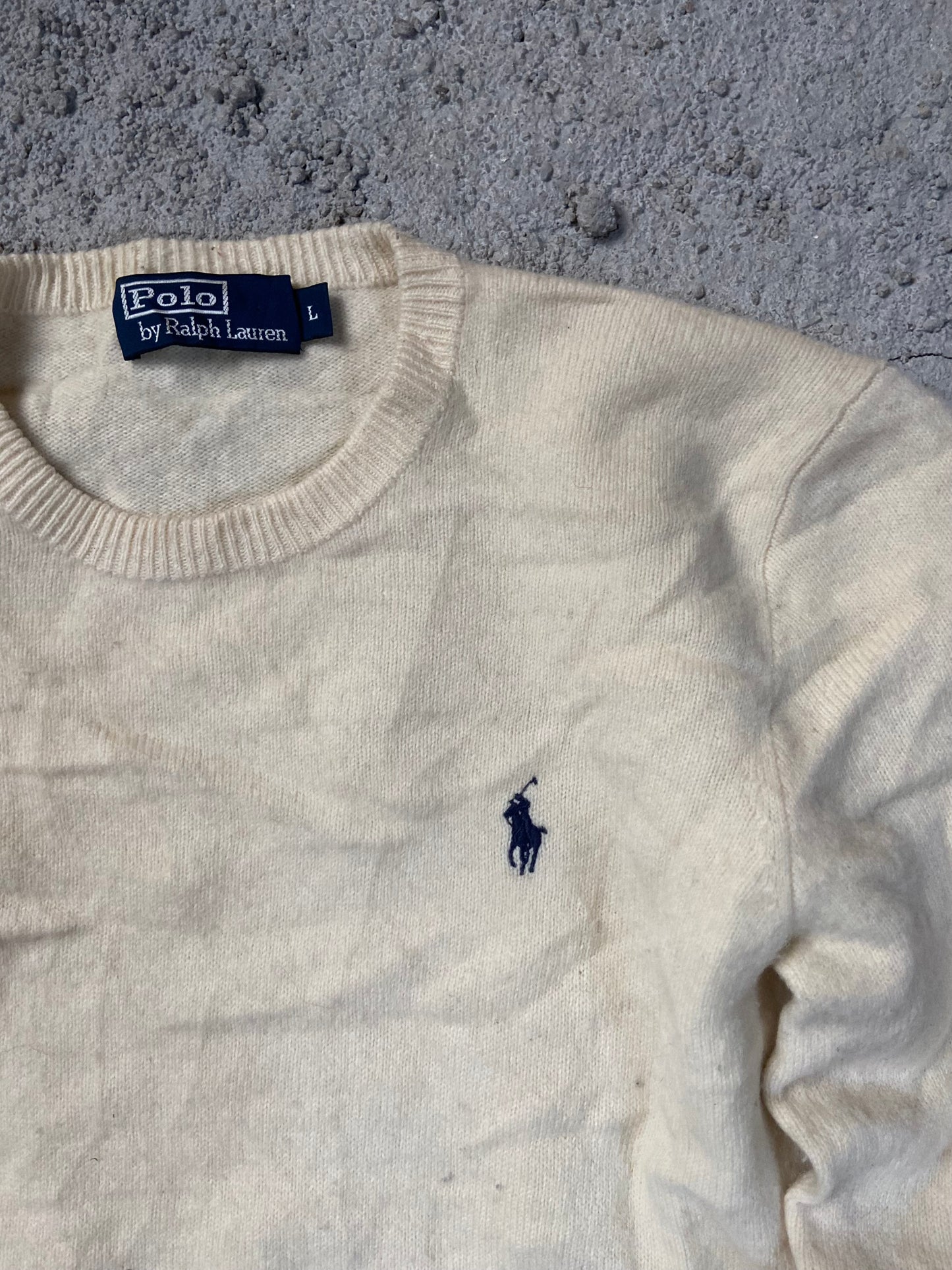 Vintage Polo Ralph Lauren Lammwolle Sweater/ S