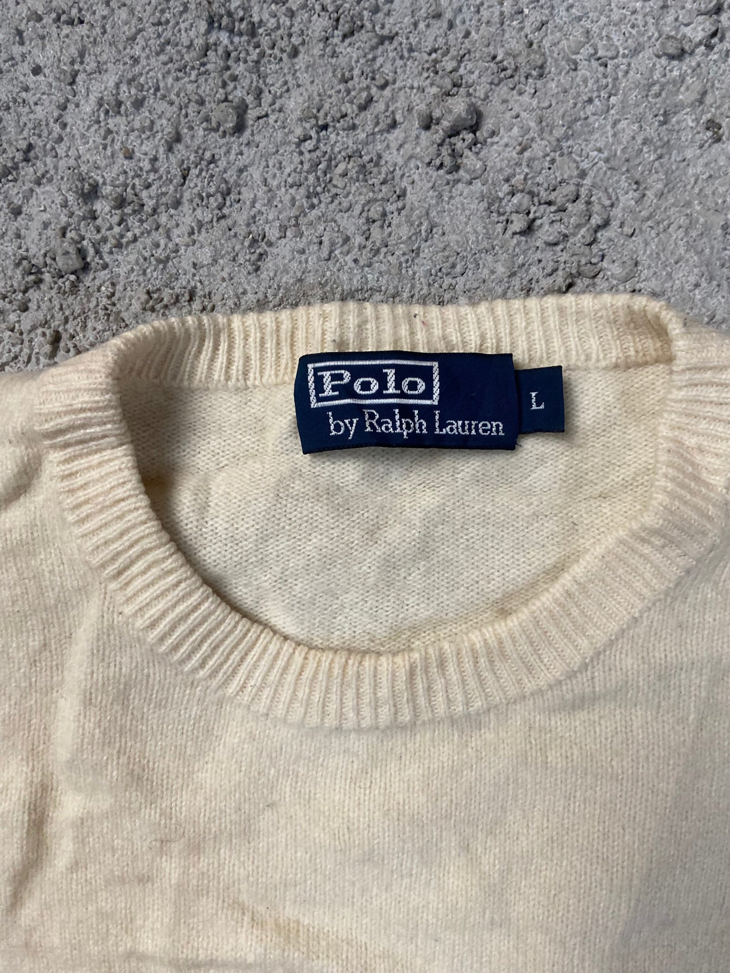 Vintage Polo Ralph Lauren Lammwolle Sweater/ S