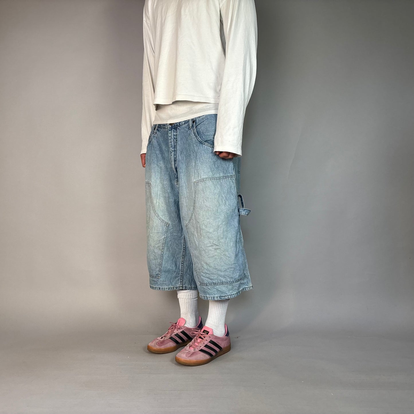 Vintage Hip Hop Doubleknee Jorts/ 38 (XL)