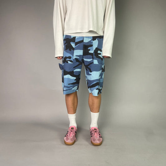 Vintage Camo Cut Off Shorts/ 30 (S)