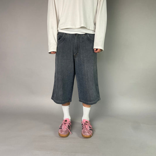 Vintage Raw Blue Jorts/ 34 (M)