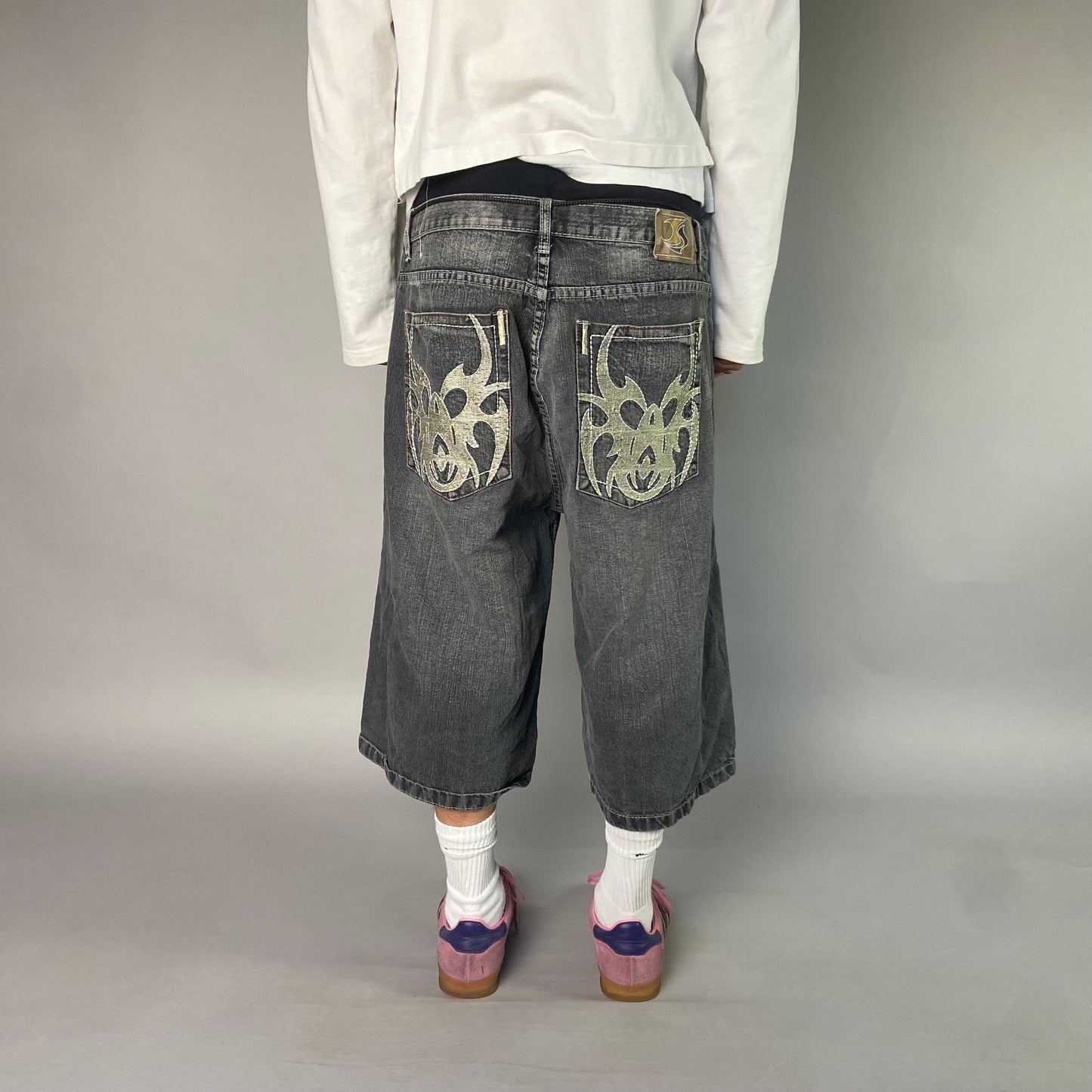 Vintage Backprinted Hip Hop Pants/ 38 (L)